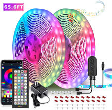 50ft led lights usto music sync color changing led strip lights led lights strip with phone app control and remote led lights for bedroom living room party home decoration 4.5 out of 5 stars 3,320 3 offers from $14.44 65 6ft Led Strip Lights Ultra Long Led Lights Strip Music App Control With Remote 600leds Rgb Led Lights For Bedroom Diy Color Options Led Tape Lights For Bedroom Ceiling Under The Cabinet
