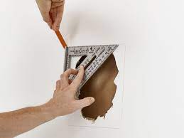 Repairing a hole that's larger than 6 in. How To Repair A Large Hole In Drywall