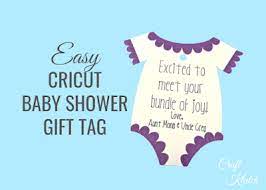 The best baby shower gifts across all categories, from brands like zutano, freshly picked, ubbi, medela, lansinoh, earth mama, wubbanub to make the list even easier to shop, we've arranged the items by category; Cricut Baby Shower Gift Tag Cricut Crafts Craft Klatch Craft Klatch