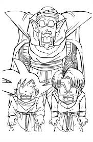 Super / z / gt / broly / 228 super hight quality illustrations coloring book ( 8.5 x 11 inches glossy cover ). Kids N Fun Com 55 Coloring Pages Of Dragon Ball Z