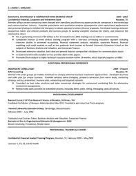 Business Consultant Wealth Management Advisor Resume