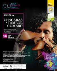 Taller de chácaras y tambor gomero (26 de junio)