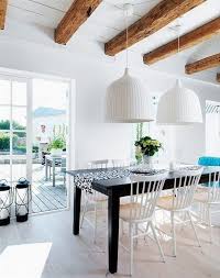 Architectural Details To Add To Your Home Faux Beams Southern Hospitality Wood Beam Ceiling White Interior Design Swedish Home Decor