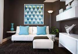 Living Room By Fava Design Living Room Turquoise Brown Living Room Brown Living Room Decor