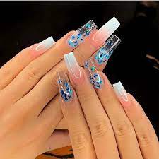 Part of nails modern charisma trends are coffin nails shaped ideas that come to change nail artists inspirations. 160 Pretty Acrylic Coffin Nails For Summer 17 Modern House Design Unhas Brilhosas Unhas Bonitas Unhas Compridas