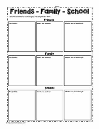 Describe the meaning of the cell and explain how it matches the title. Types Of Conflict Worksheets