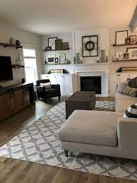 54 Cozy Modern Farmhouse Living Room First Apartment Ideas Farm House Living Room Modern Farmhouse Living Room Living Room Modern