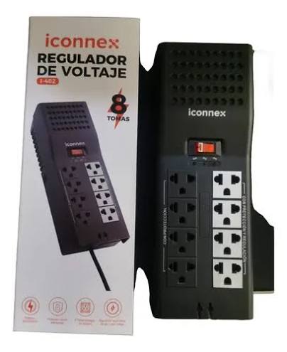 Regulador Iconnex 650Va - 8 Salidas