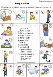 Try out these kids esl speaking games and activities if you want to have fun, interesting, and engaging classes. Daily Routines Matching Worksheet English Activities Lessons Teaching Teach Kid To Speak Teach Kid To Speak English Worksheets Worksheet Grade 9 Math Exam Papers 2016 Printables For 6 Year Olds Shark Math