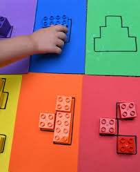 Color Block Puzzles The Pleasantest Thing Foreskoleaktiviteter Matteaktiviteter Forskoleaktiviteter