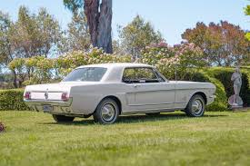 Image result for Wimbledon White 1964 Mustang