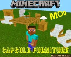 001 Hoipoi Capsule Furniture Minecraft Pe Mod 1 13 0 1 1 12 0 4 In 2020 Capsule Furniture Crafting Recipes Decorative Items