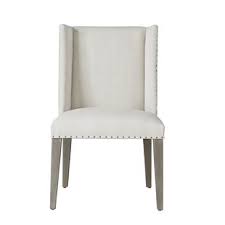 4 pcs pvc leather elegant design dining side chairs. Farmhouse Rustic Nailheads Dining Chairs Birch Lane