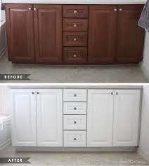 How To Paint Cabinets Without Removing Doors House Mix Bathroom Cabinet Colors White Bathroom Cabinets Dark Wood Bathroom