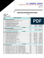 Contoh perhitungan rab konstruksi baja wf. Rab Pdf