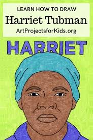How to Draw Harriet Tubman