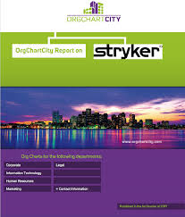 Stryker Org Charts By Orgchartcity