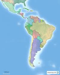 Although the term is sometimes used in the united states to refer to the entire region of the americas to the south. Stepmap America Latina Politisch Landkarte Fur Sudamerika