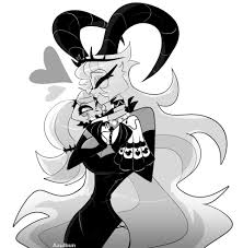 Character sketch of Lilith and Charlie for Erin on my ko fi  HazbinHotelCharlie hazbinhotellilith HazbinHotel