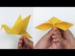 See full list on wikihow.com How To Make An Origami Flapping Bird Easy Steps Paper Bird Origami Flying Bird Tutorial Diy Youtu Origami Flapping Bird Origami Flying Bird Flapping Bird