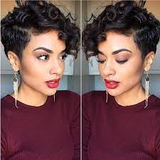 Tiffany Elena On Instagram Pretty Curly Pixie On Beautybyrachelrenae Curly Hair Styles Naturally Curly Pixie Haircuts Short Hair Wigs