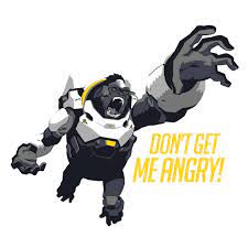Overwatch Angry Winston Spray Overwatchsprays Winstonsprays Winston Overwatch Best Fan Superhero
