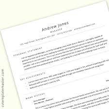 Cv format choose the right cv format for your needs. Manager Cv Free Two Page Professional Cv Template In Ms Word Format Cvtemplatemaster Com