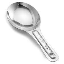 White wine vinegarsmall handful ; Tablecraft 721d 1 Tbsp Stainless Steel Measuring Spoon Standard Weight