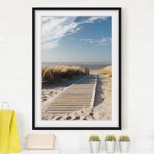 Maybe you would like to learn more about one of these? Bild Mit Rahmen Ostsee Strand Hochformat 3 4 Bilder Moderne Poster Fototapete