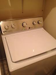 Where is the filter on a maytag centennial washer? New Maytag Centennial Belt Drive Washer