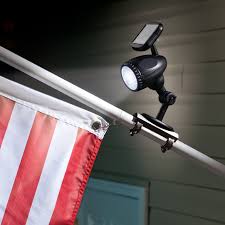 Solar Flag Pole Light Flag Pole Light Miles Kimball