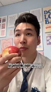 Me when I’m dating a doctor but we’re having an argument 🍎 , #funny,  #relatable, #doctor, #relationships , #boyfriend, #girlfriend