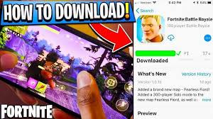 Aug 14, 2020 · only those fortnite users who already have fortnite installed on their ios devices are able to play it right now. How To Download Fortnite On Ios In 2020