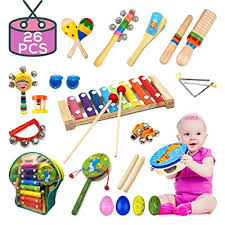 Set 18 pcs toddler educational musical percussion for kids children instruments. Percussion Instruments For Kids Toddler Musical Instruments 13 Types 25pcs Wooden Rhythm Music Toys Set With Lollipop Tambourine Xylophone Early Learning Preschool Educational Toys Storage Bag Drums Percussion Musical Instruments