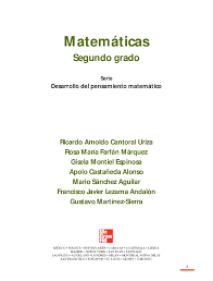 Matemáticas 2 secundaria volumen 1 sep es uno de los libros de ccc revisados aquí. Pdf Matematicas 2 Serie Para La Educacion Secundaria Desarrollo Del Pensamiento Matematico Guadalupe Cabanas Sanchez Academia Edu