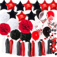 Check spelling or type a new query. Amazon Com Black Red Graduation Decorations 2021 Graduation White Black Red Balloons Pirate Birthday Party Decorations First Birthday Girl Decorations Minnie Mouse Birthday Party Decorations Toys Games