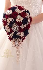 Artificial wedding bouquets silk bridal bouquet. Pin By Breyona Spencer On Choices In 2021 Navy And Burgundy Wedding Gold And Burgundy Wedding Gold Wedding Colors