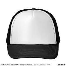 Template Blank Diy Easy Customize Add Text Photo Trucker Hat Zazzle Com In 2021 Trucker Hat Add Text Photo Trucker