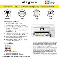 For a printable pdf copy of this guide, click here. Buy Epson Ecotank Et 2760 Wireless Color All In One Cartridge Free Supertank Printer With Scanner And Copier Online In Vietnam B07q1nymdr