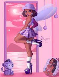 Christina Lorre on Twitter: "Not an animator but I can make you look like  cute anime/Disney baddie and sparkles ✨🥰💗… "