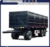 3 Axle Flatbed Drawbar Tow Dolly Trailer
