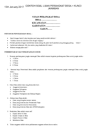 Pada kesempatan kali ini admin akan memberikan bank soal perangkat desa terbaru 2020 dan kunci jawaban online serta dokumen pdf. Pdf Contoh Soal Ujian Perangkat Desa Kunci Jawaban Contoh Soal Ujian Untuk Perangkat Desa Inggil Purnomo Academia Edu