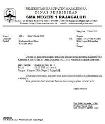 Contoh Surat Undangan Untuk Rt Contoh Surat