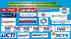 In our catalog you will find not only your favorite tv shows, but also sports, entertainment. Daftar Stasiun Tv Yang Sudah Siaran Digital Freqnesia