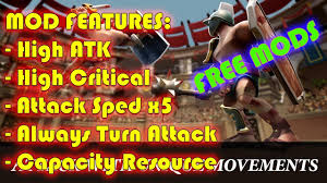 Use happymod to download mod apk with 3x speed. Gladiator Heroes Clash Strategy Rpg V2 7 4 Mod Apk Atk Critical Speed Resource And More Youtube