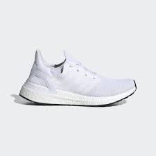 Black And White Adidas Running Shoes Ultraboost 20 Shoes In 2020 Adidas Adidas Running Shoes Workout Shoes