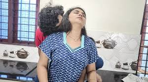 Kitchen Nighty Romance with Sex by Vaishnavy and Sharun Raj Mallu Couple  Nighty Sex Kitchen Sex Romance Mallu Sex in Kitchen