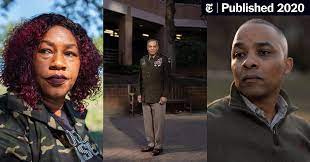 African-Americans Are Highly Visible In The Military, But Almost Invisible  At The Top - The New York Times