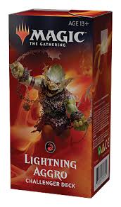 On my third g&t, youtube edm concert banging in the headphones, arena mono red deck crushing, and it's only 7:30 on a monday #beatthevirus. Challenger Decks 2019 Magic The Gathering