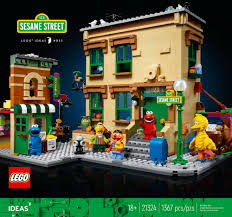 Seit 1969 klärt die „sesamstraße kinder aus mitt. Lego Ideas 21324 Sesamstrasse Nun Mit Designer Video Zusammengebaut